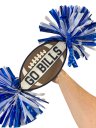 Personalized Football Cheer Pom Sign Custom Football Spirit Stick